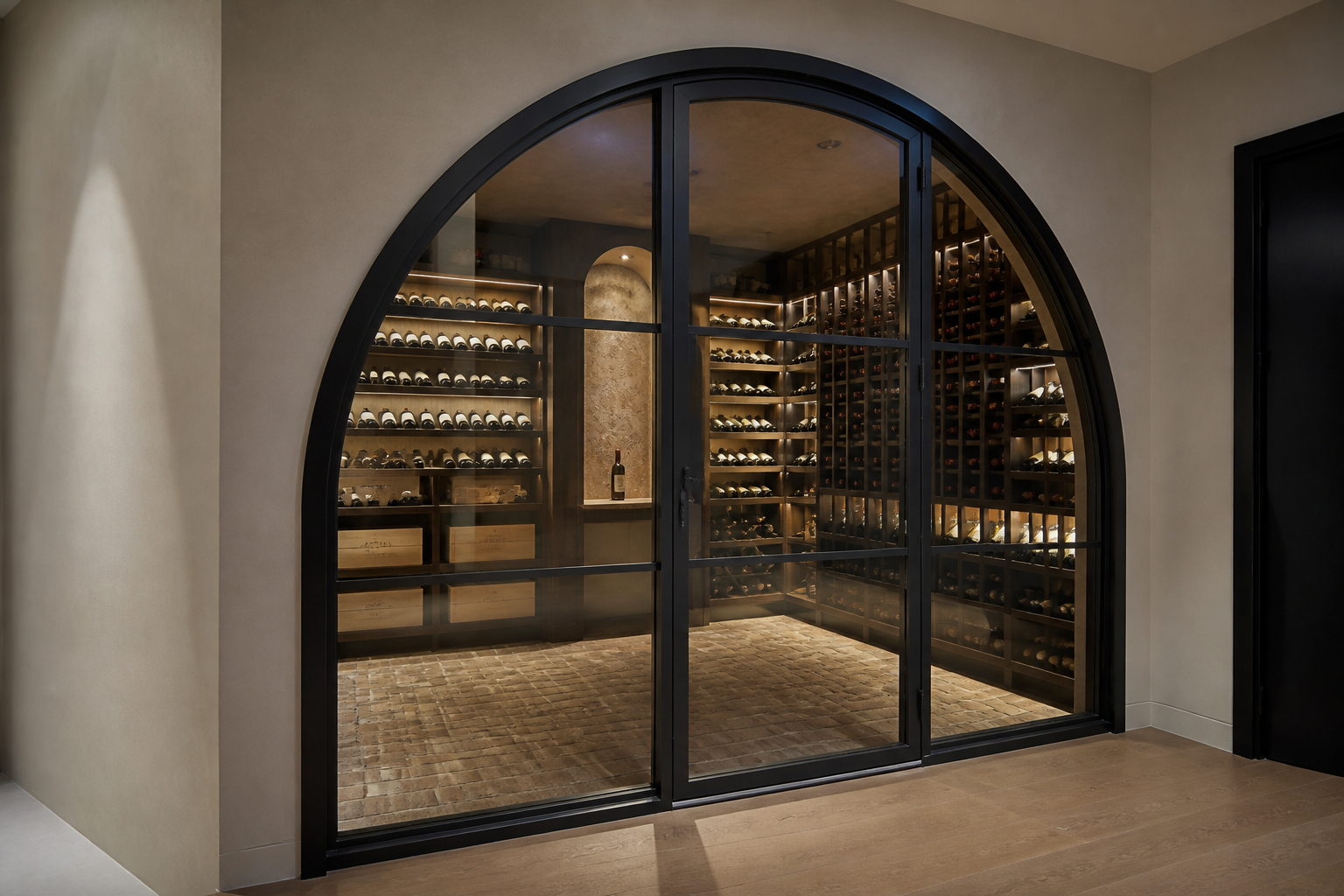 VLX 100 Arched / Custom Door in Wellington, FL | TruePane Windows & Doors - detail 3