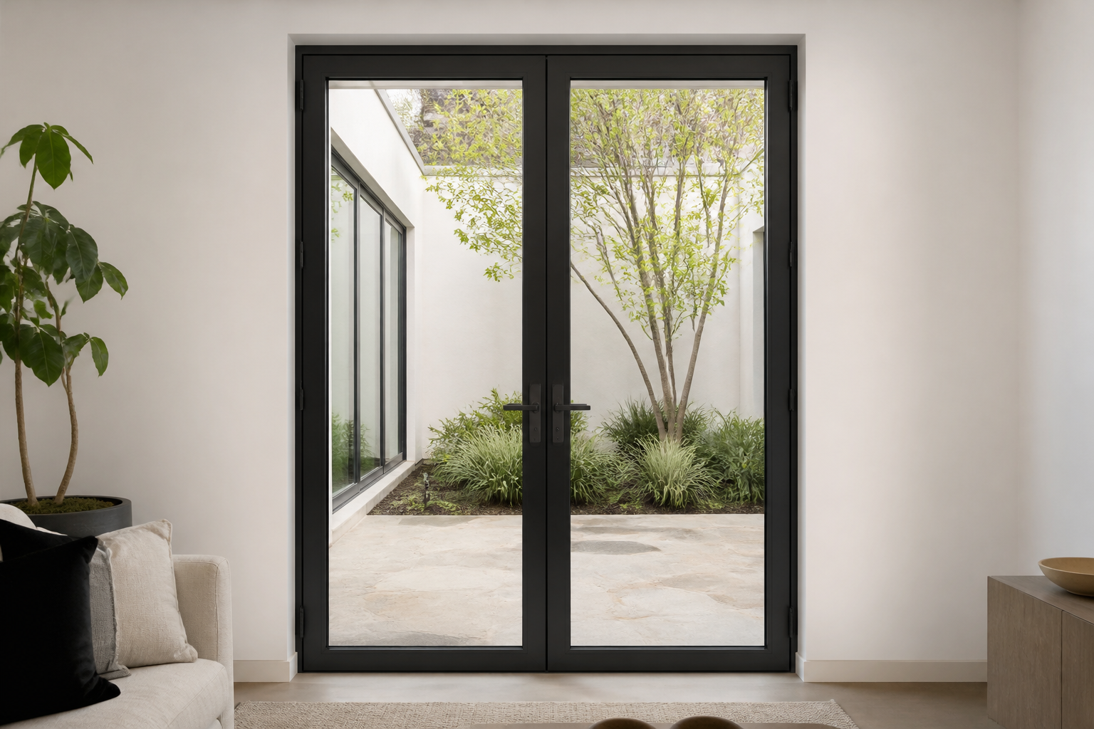 VLX 100 Double Swing / French Door in Wellington, FL | TruePane Windows & Doors - detail 6