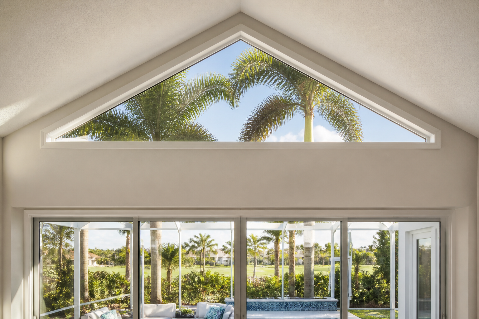 Geometric & Shaped Windows in Wellington, FL | TruePane Windows & Doors - detail 1