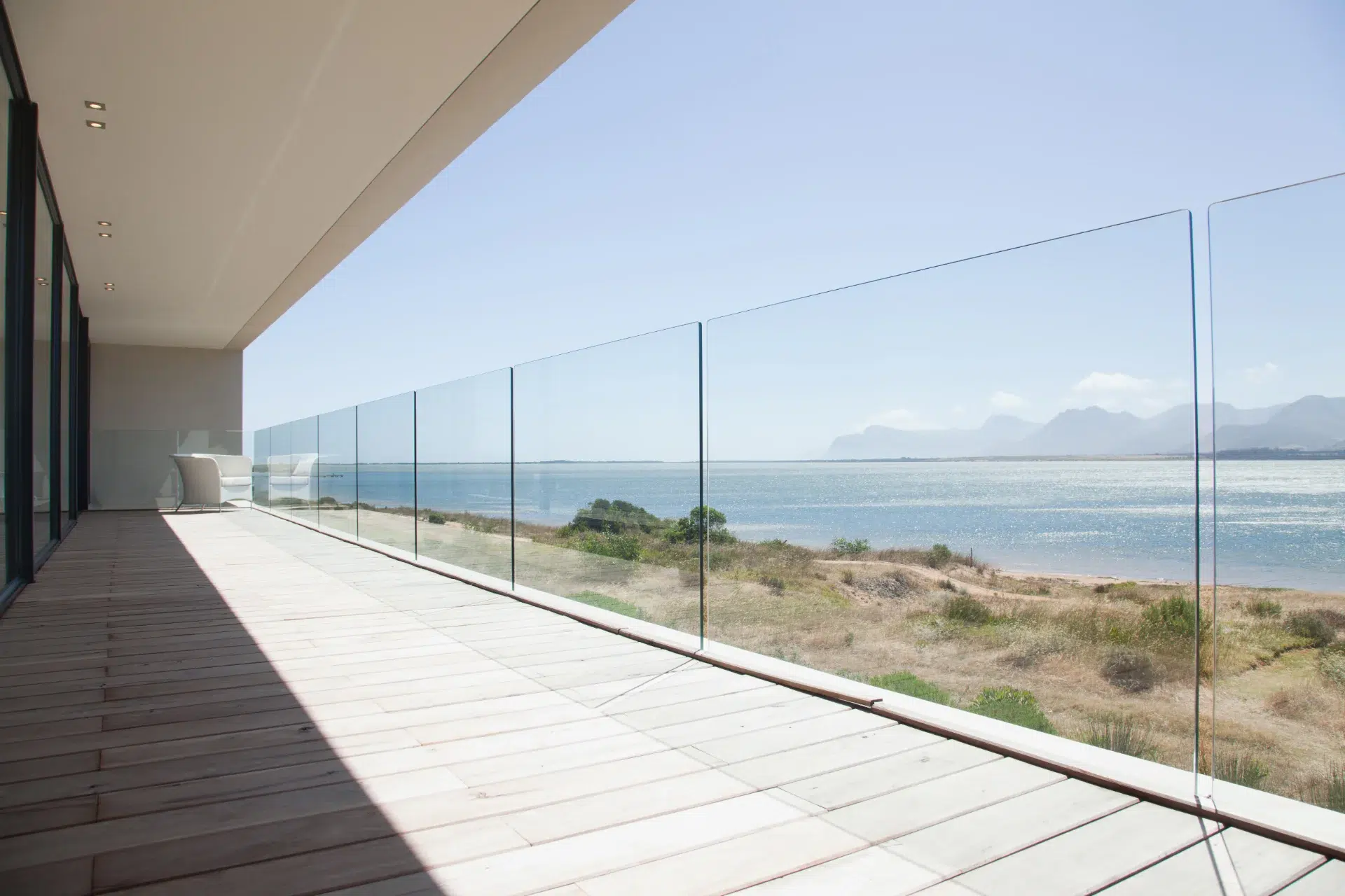 VLX 120 Glass Railing System in Wellington, FL | TruePane Windows & Doors - detail 1