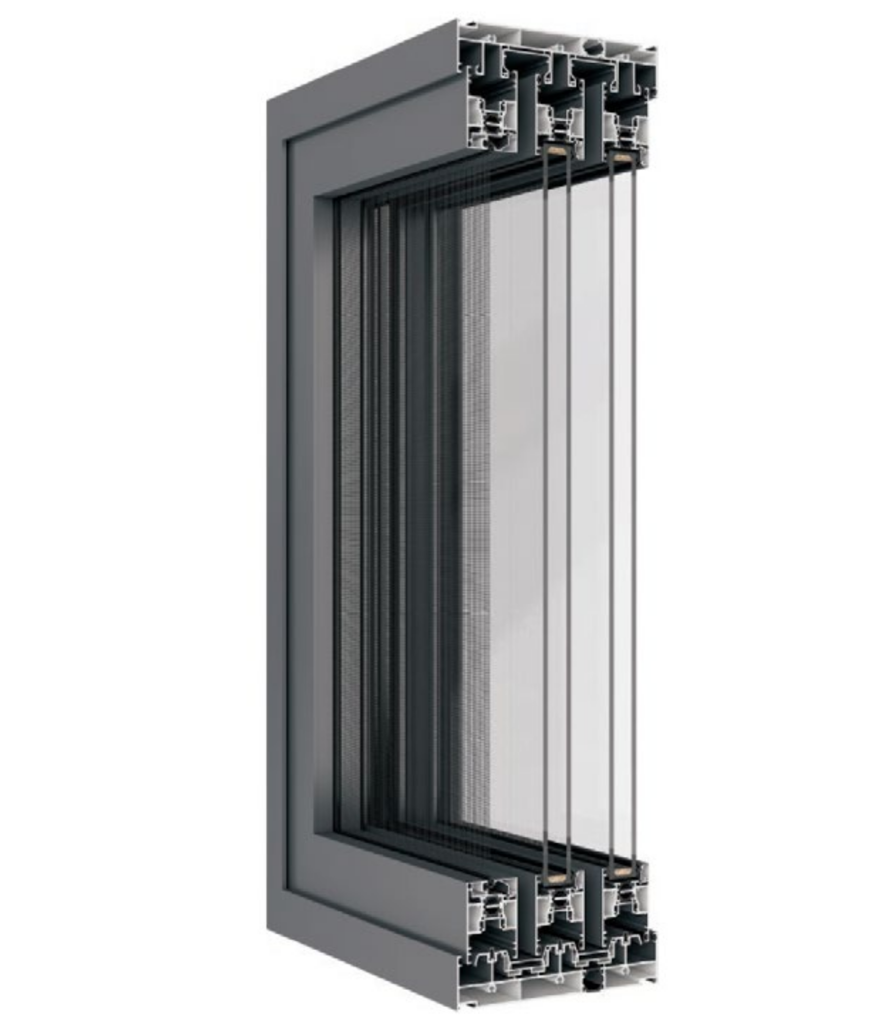 VLX 150 Heavy-Duty Sliding Door in Wellington, FL | TruePane Windows & Doors - detail 2